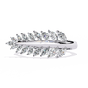 Natural Diamond Leafy Ring