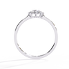 Diamond Floral Cluster Ring