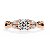 Pear Solitaire Ring