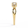 Pear Solitaire Ring
