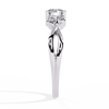Pear Solitaire Ring