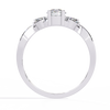 Pear Solitaire Ring
