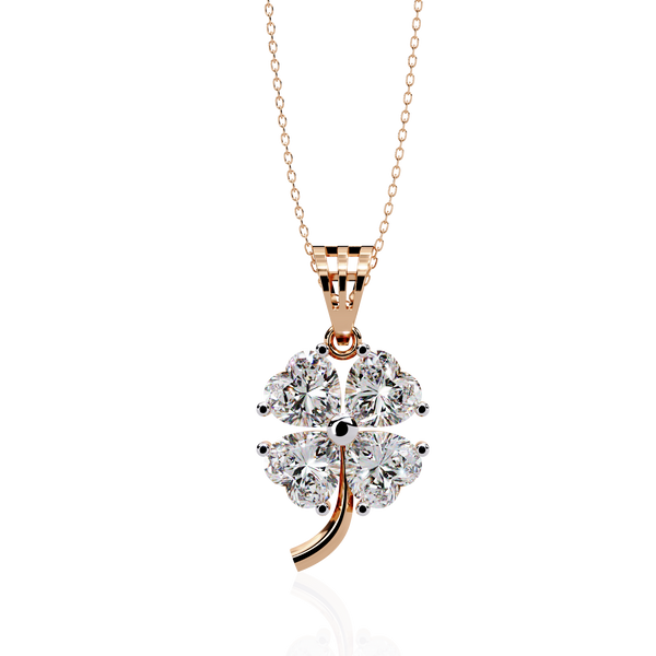 Lucky Bloom Diamond Pendant