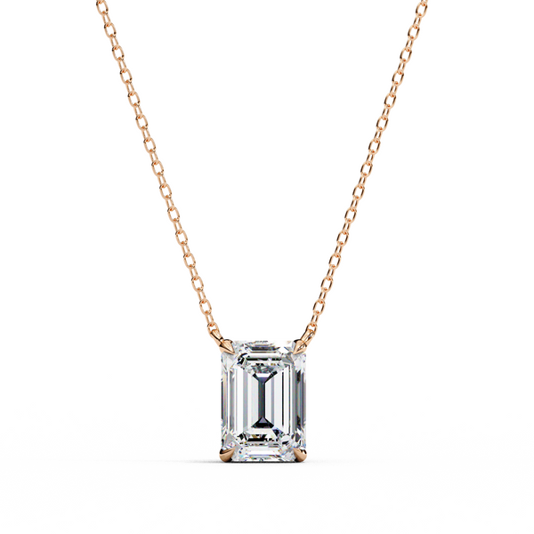 Ivy Grace Emerald Diamond Pendant
