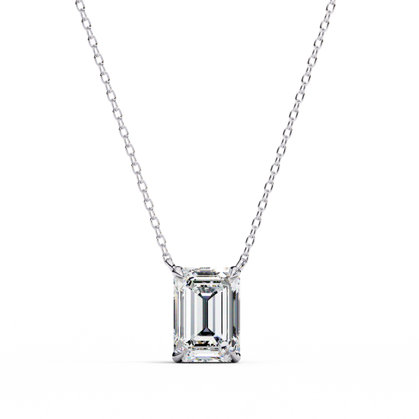 Ivy Grace Emerald Diamond Pendant