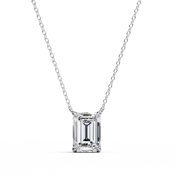 Ivy Grace Emerald Diamond Pendant