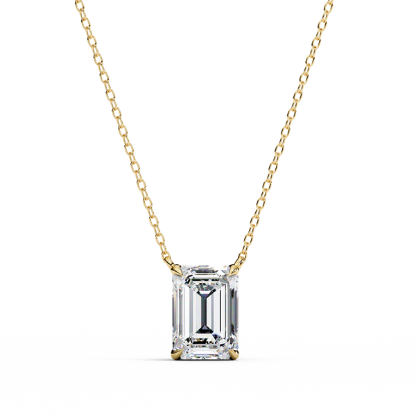 Ivy Grace Emerald Diamond Pendant