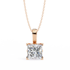 Natural Diamond Solitaire Pendant