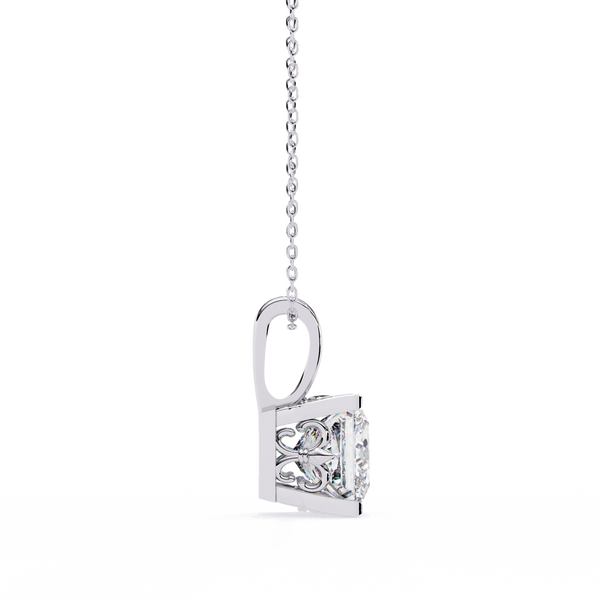 Natural Diamond Solitaire Pendant