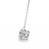 Oval Cut Diamond Solitaire Pendant