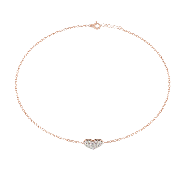 Heart Diamond Bracelet