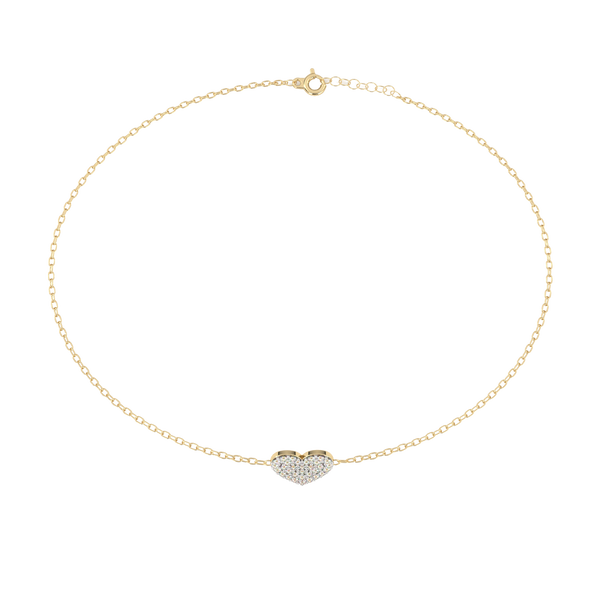 Heart Diamond Bracelet