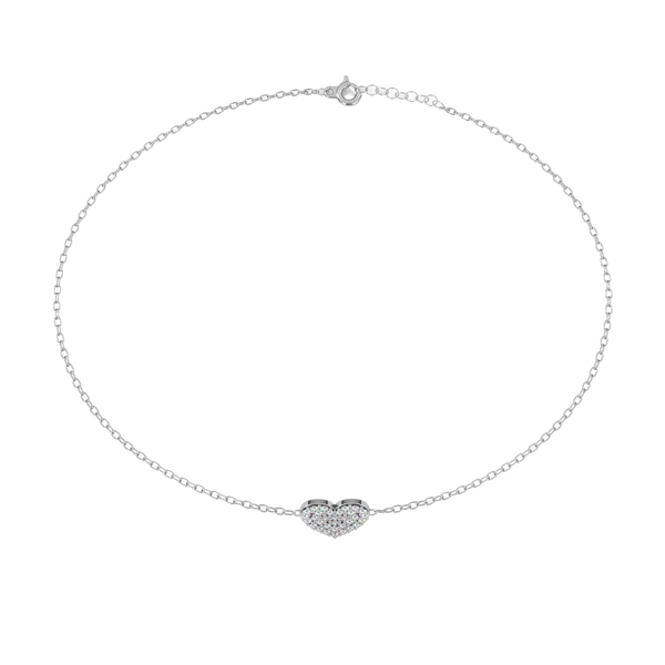 Heart Diamond Bracelet