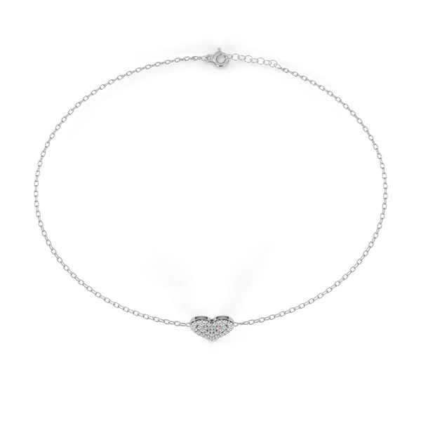 Heart Diamond Bracelet