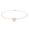 Heart Diamond Bracelet