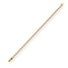Bezel-Set Diamond Tennis Bracelet