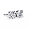 Round Brilliant-Cut Natural Diamond Stud Earrings