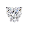 Elegance Heart Diamond Earrings