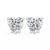 Elegance Heart Diamond Earrings