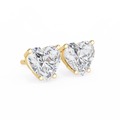 Elegance Heart Diamond Earrings