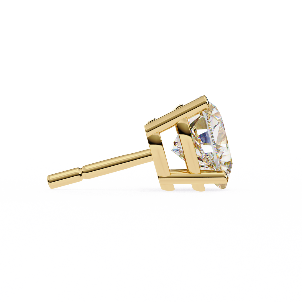 Elegance Heart Diamond Earrings