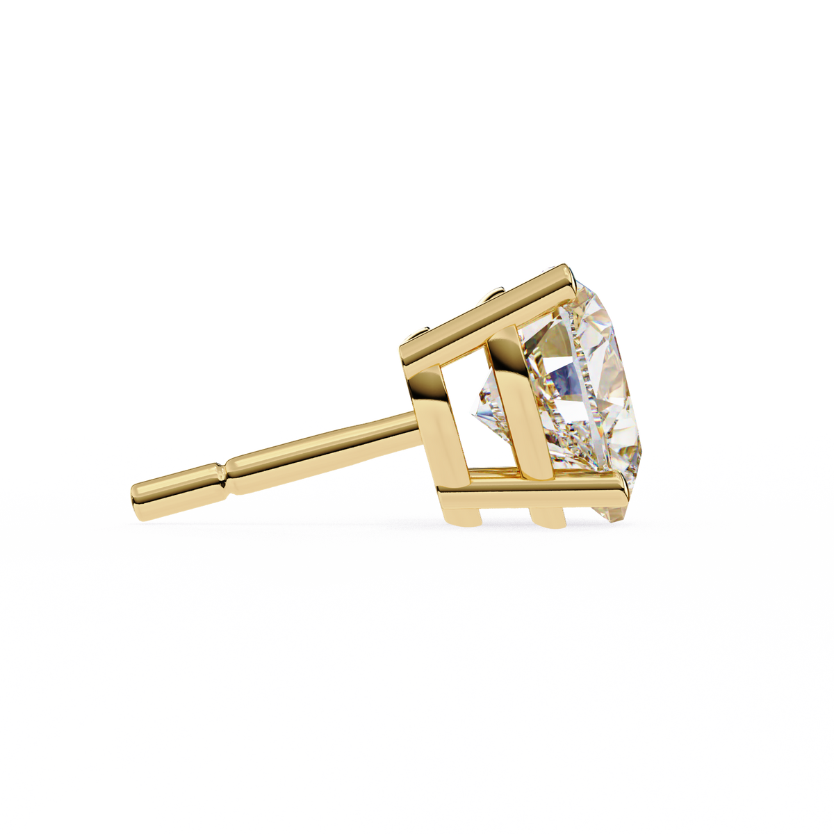 Elegance Heart Diamond Earrings