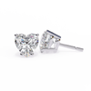 Elegance Heart Diamond Earrings