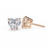 Elegance Heart Diamond Earrings