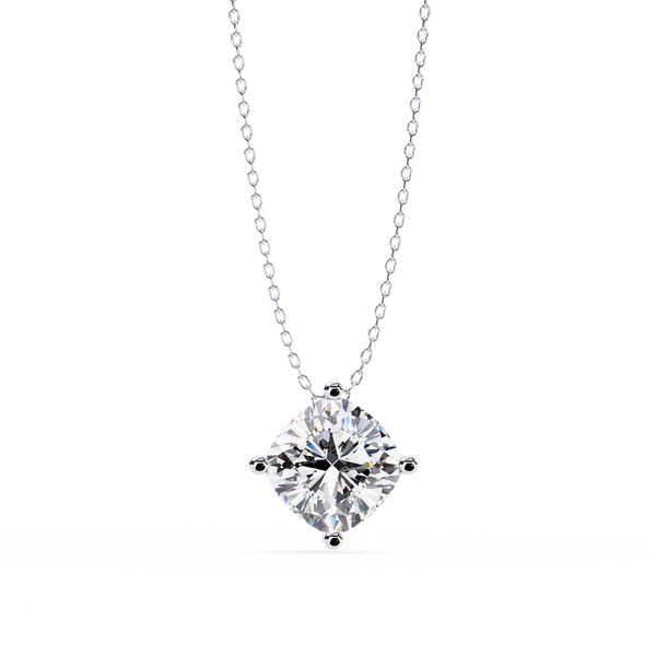 Round Solitaire Pendant