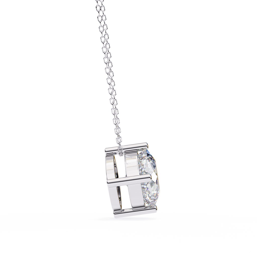 Round Solitaire Pendant