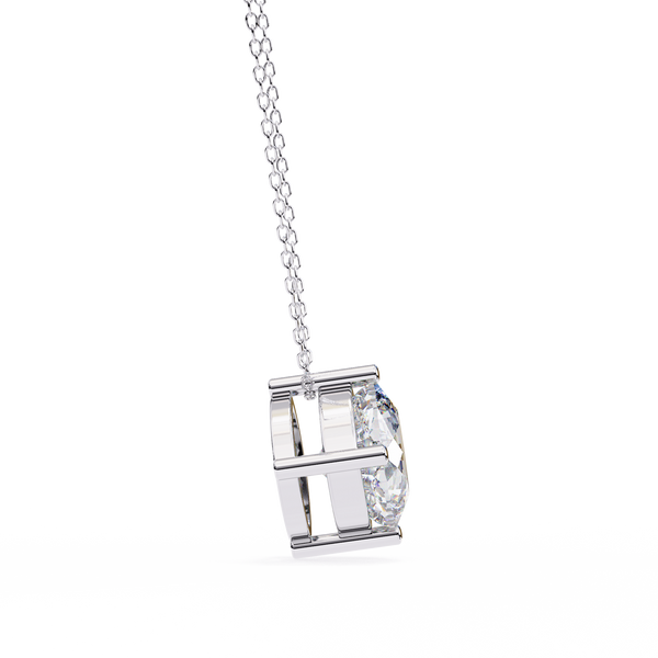 Round Solitaire Pendant