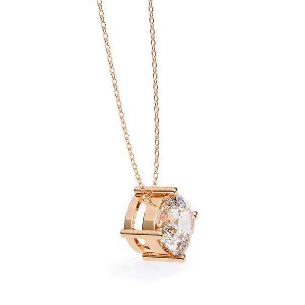 Round Solitaire Pendant