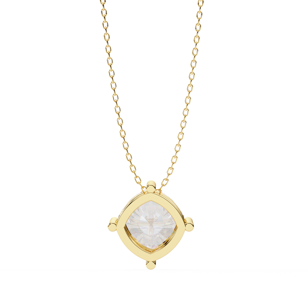 Round Solitaire Pendant