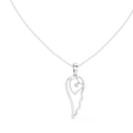 Celeste Wing Silver Pendant