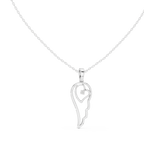 Celeste Wing Silver Pendant
