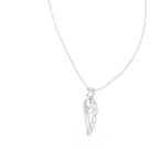 Celeste Wing Silver Pendant