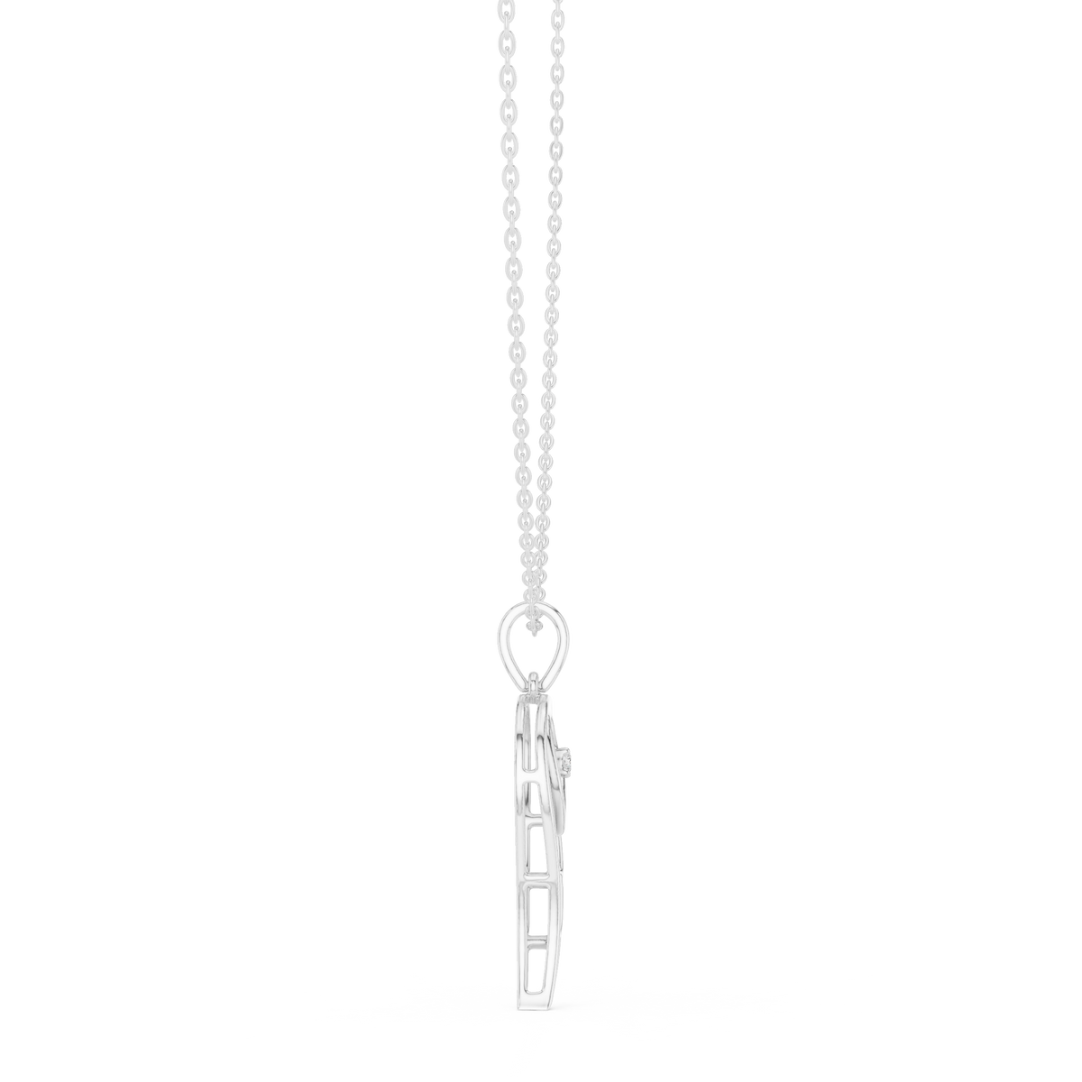 Celeste Wing Silver Pendant