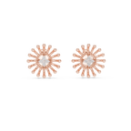 Solara Sunburst Diamond Stud Earring