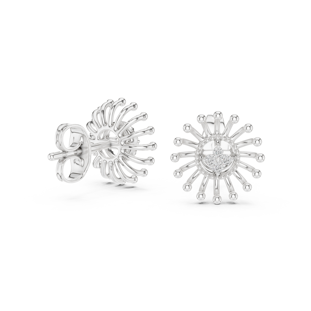 Soleil Silver Earring