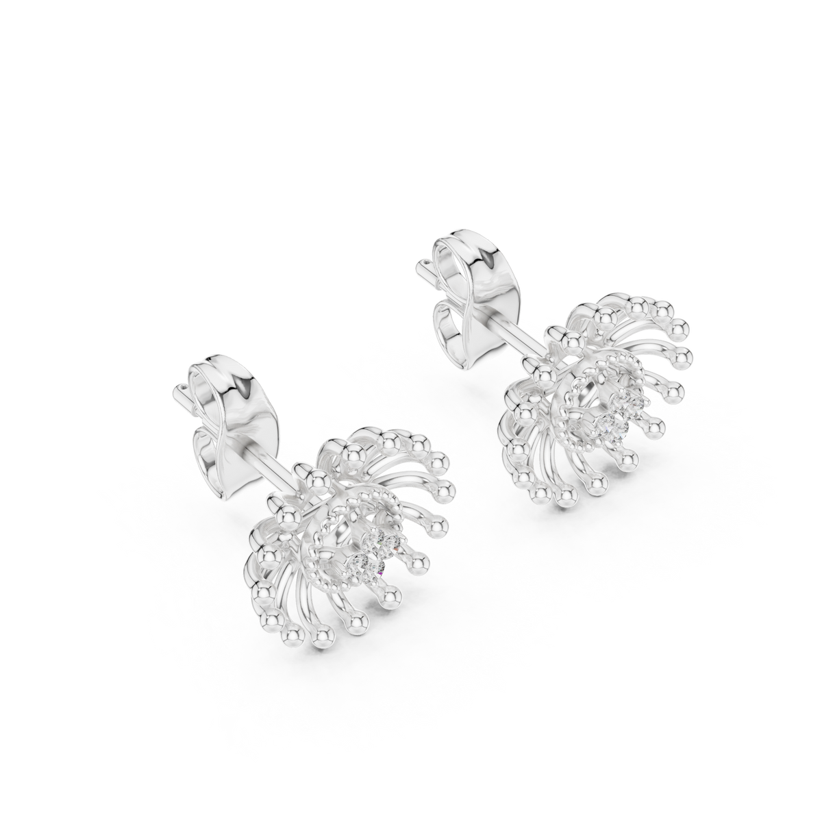 Soleil Silver Earring