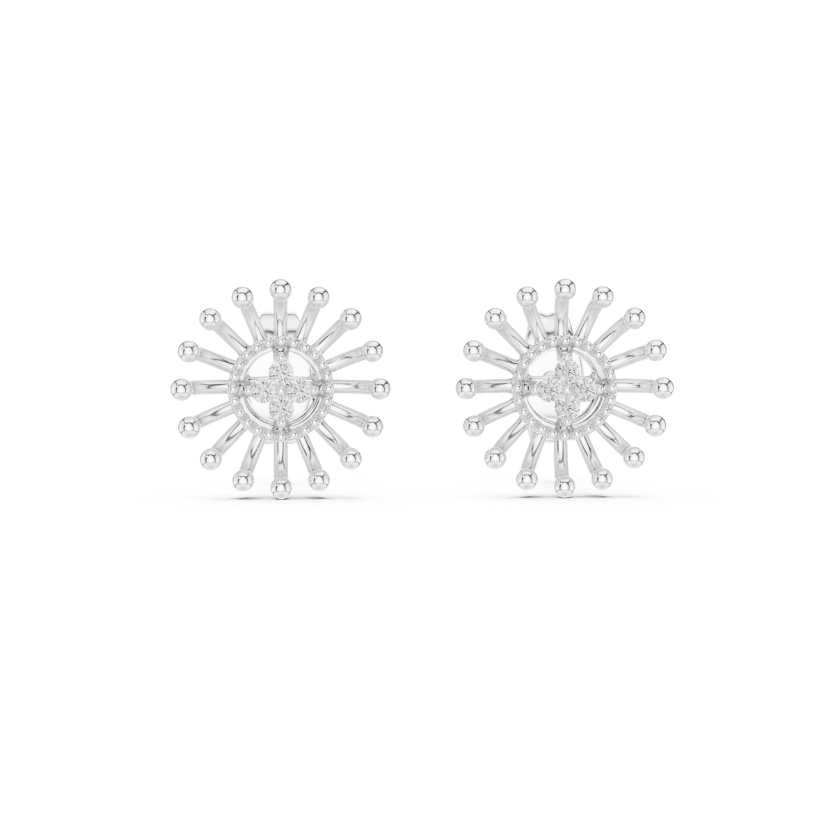 Soleil Silver Earring