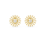 Solara Sunburst Diamond Stud Earring
