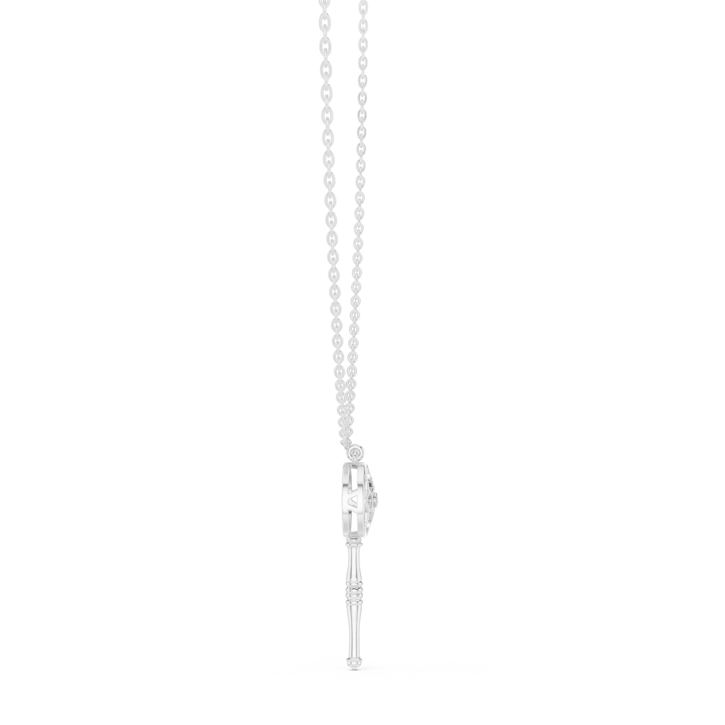 Arcana Key Silver Pendant
