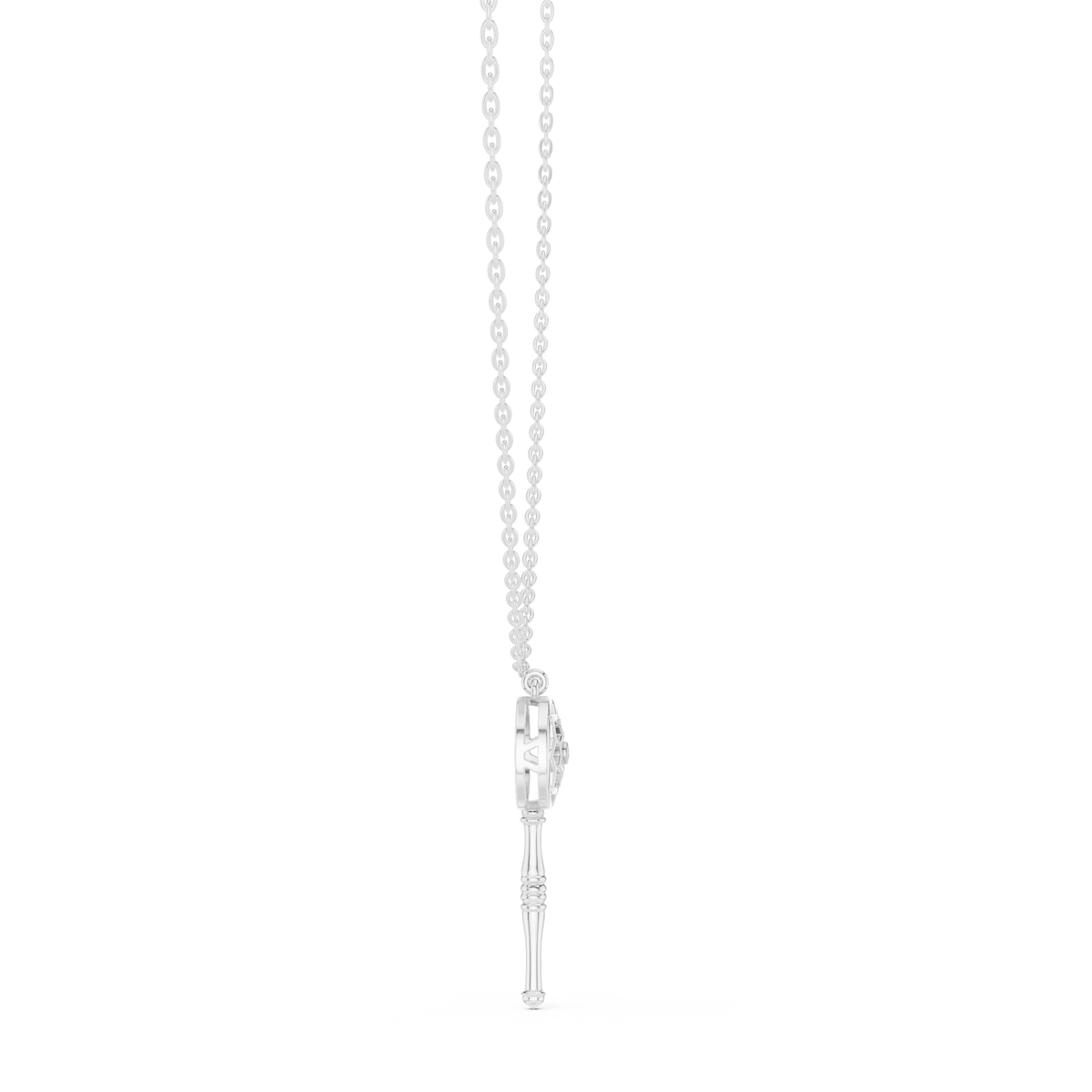 Arcana Key Silver Pendant