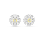Regalia Filigree Rosette Diamond Stud Earring
