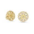 Regalia Filigree Rosette Diamond Stud Earring