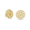 Regalia Filigree Rosette Diamond Stud Earring