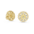 Regalia Filigree Rosette Diamond Stud Earring