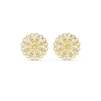 Regalia Filigree Rosette Diamond Stud Earring
