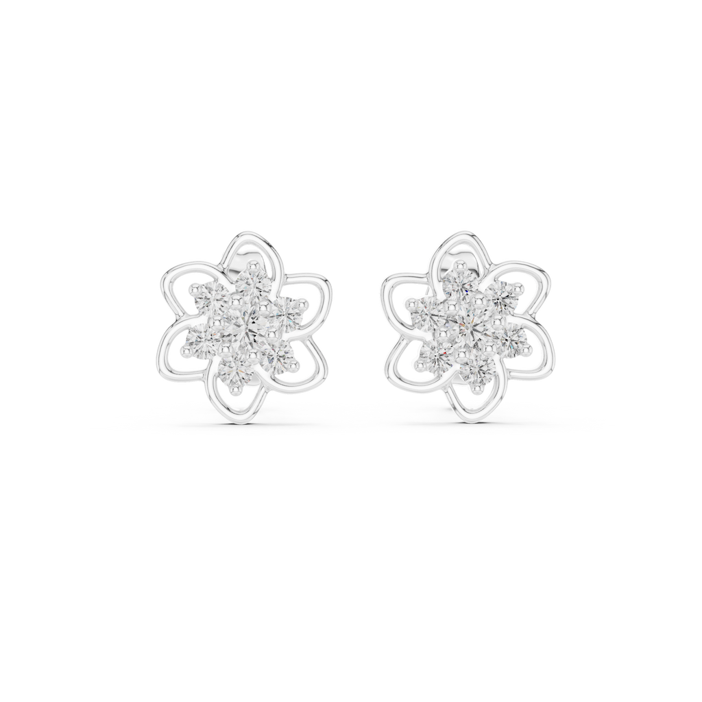 Jasmine Silver Earring